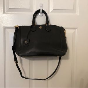 Tory Burch three compartment tote